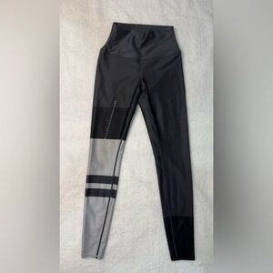 Stylish Black and Gray Leggings